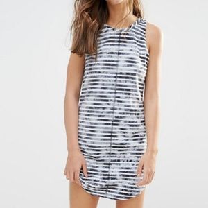 New Vans Striped Low Back Tank Skate Dress